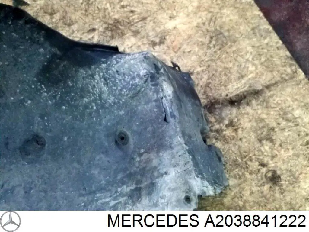 Подкрылок крыла переднего правый задний Mercedes A2038841222 цена, от 11.58 USD
