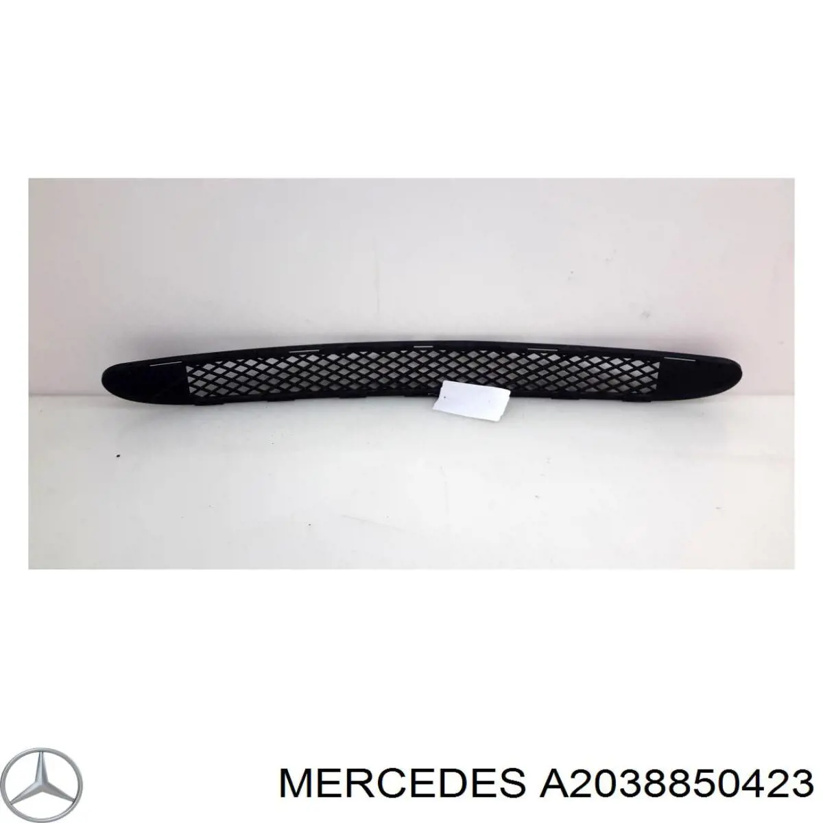 A2038850423 Mercedes Центральная решетка переднего бампера
