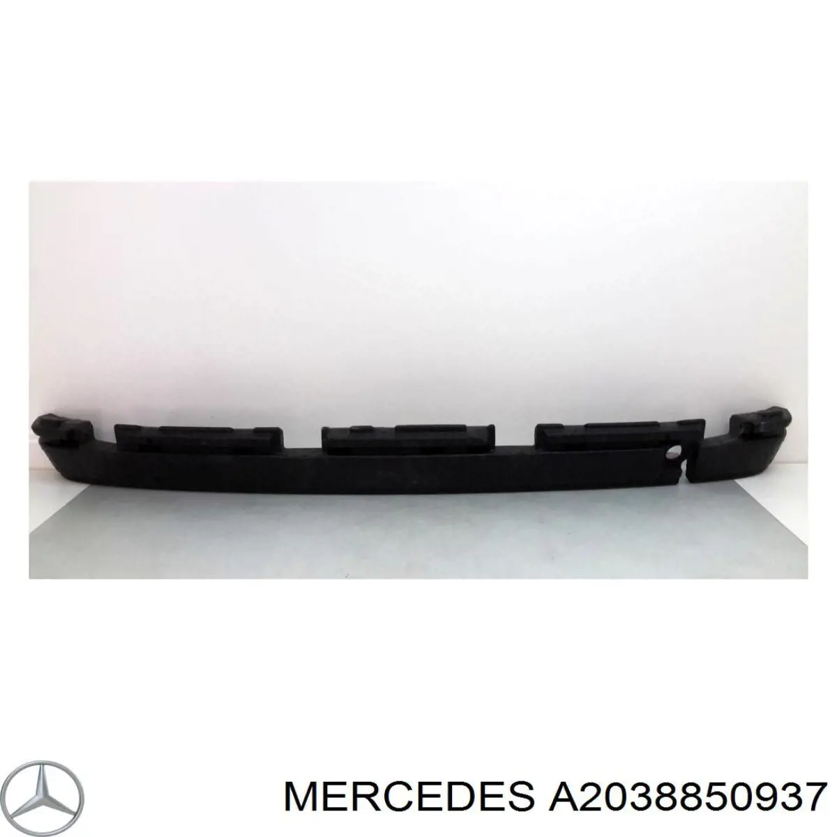 Absorvedor (enchido) do pára-choque traseiro para Mercedes C (S203)