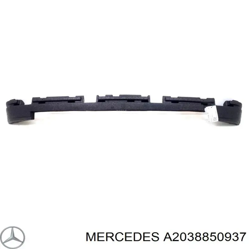Абсорбер (наполнитель) бампера заднего Mercedes A2038850937 цена, от 13.00 USD