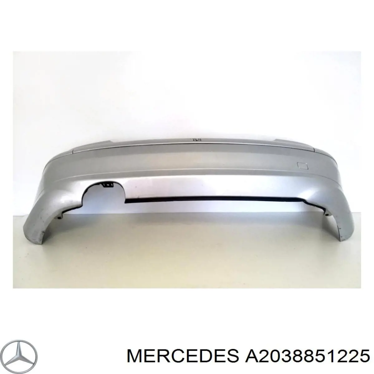 Pára-choque traseiro Mercedes C  CL203