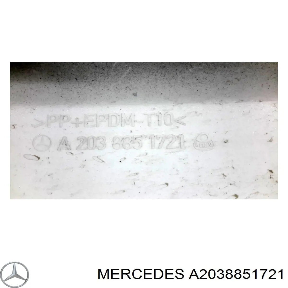 Молдинг бампера переднего левый Mercedes A20388517219775 цена, от 17.74 USD