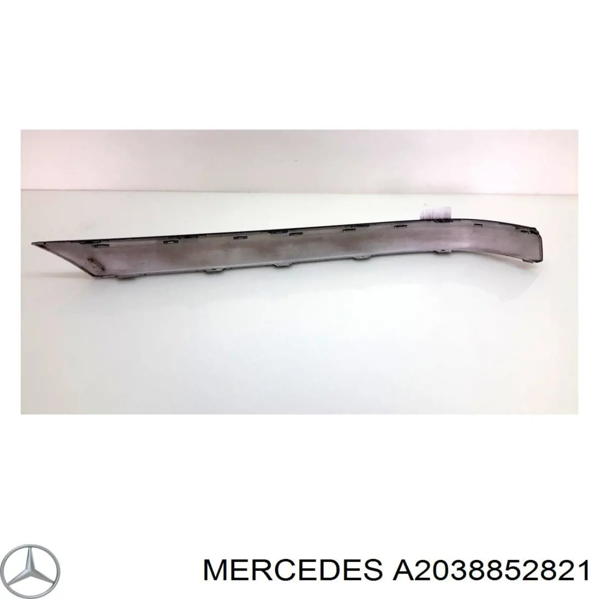 Молдинг бампера заднего правый Mercedes A2038852821 цена, от 25.35 USD
