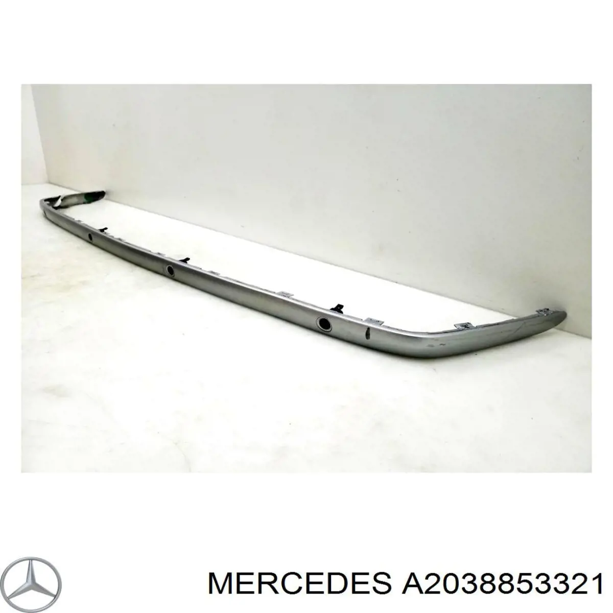 A2038853321 Mercedes Спойлер заднего бампера