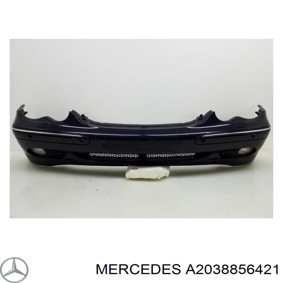 Купить A20388564219744 Mercedes Молдинг бампера переднего правый