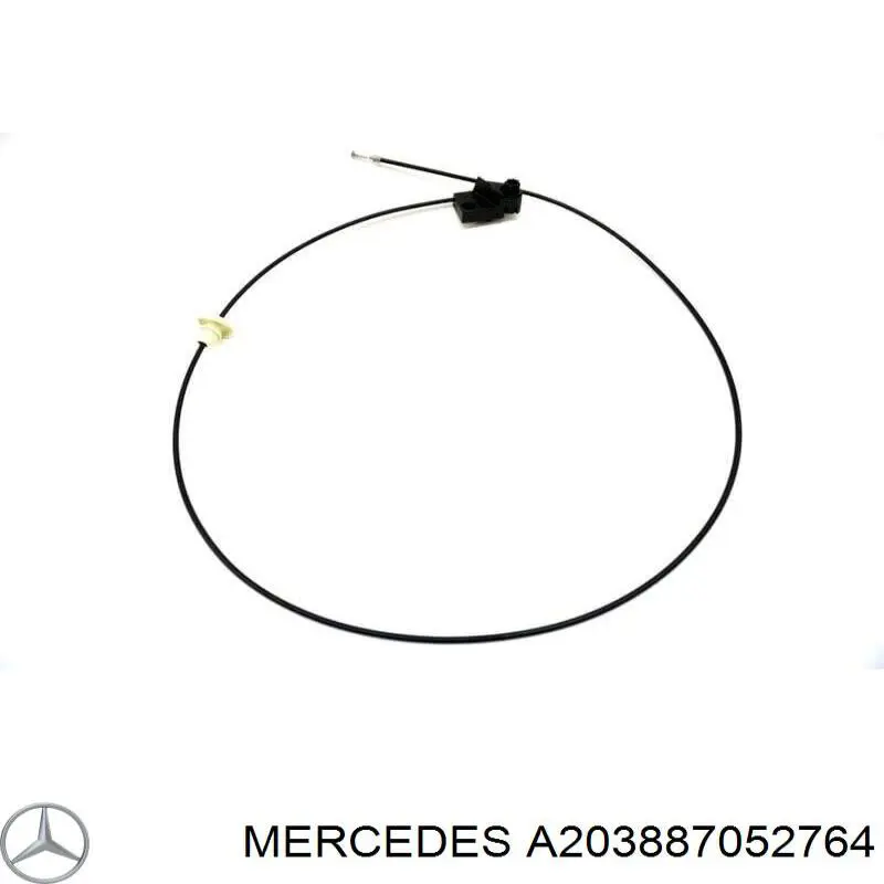Рычаг открывания капота Mercedes A203887052764 цена, от 8.62 USD