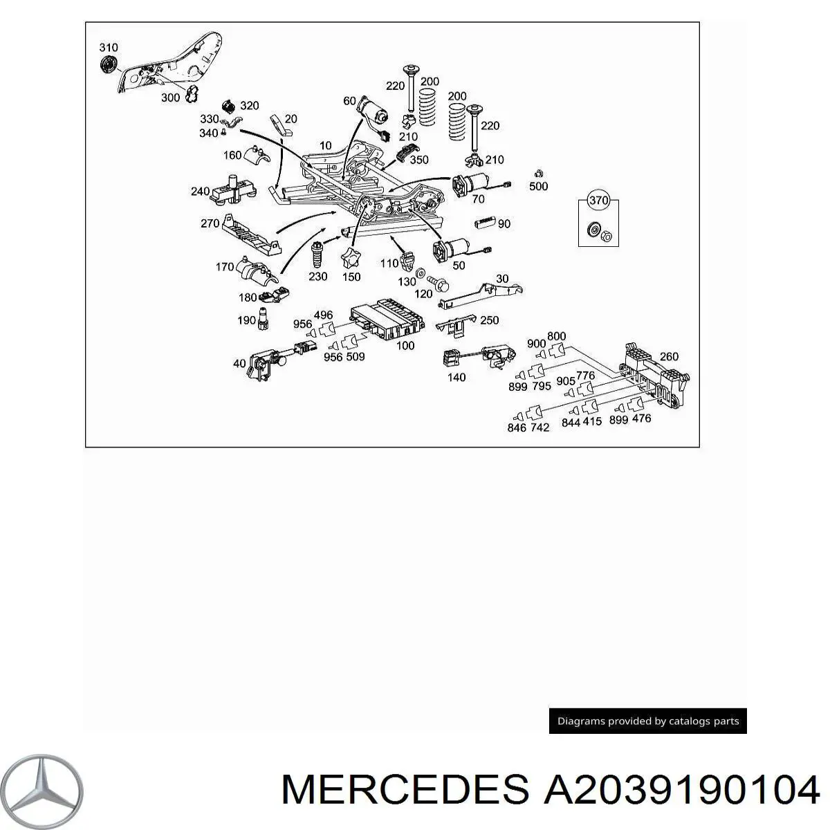 A2039190104 Mercedes 