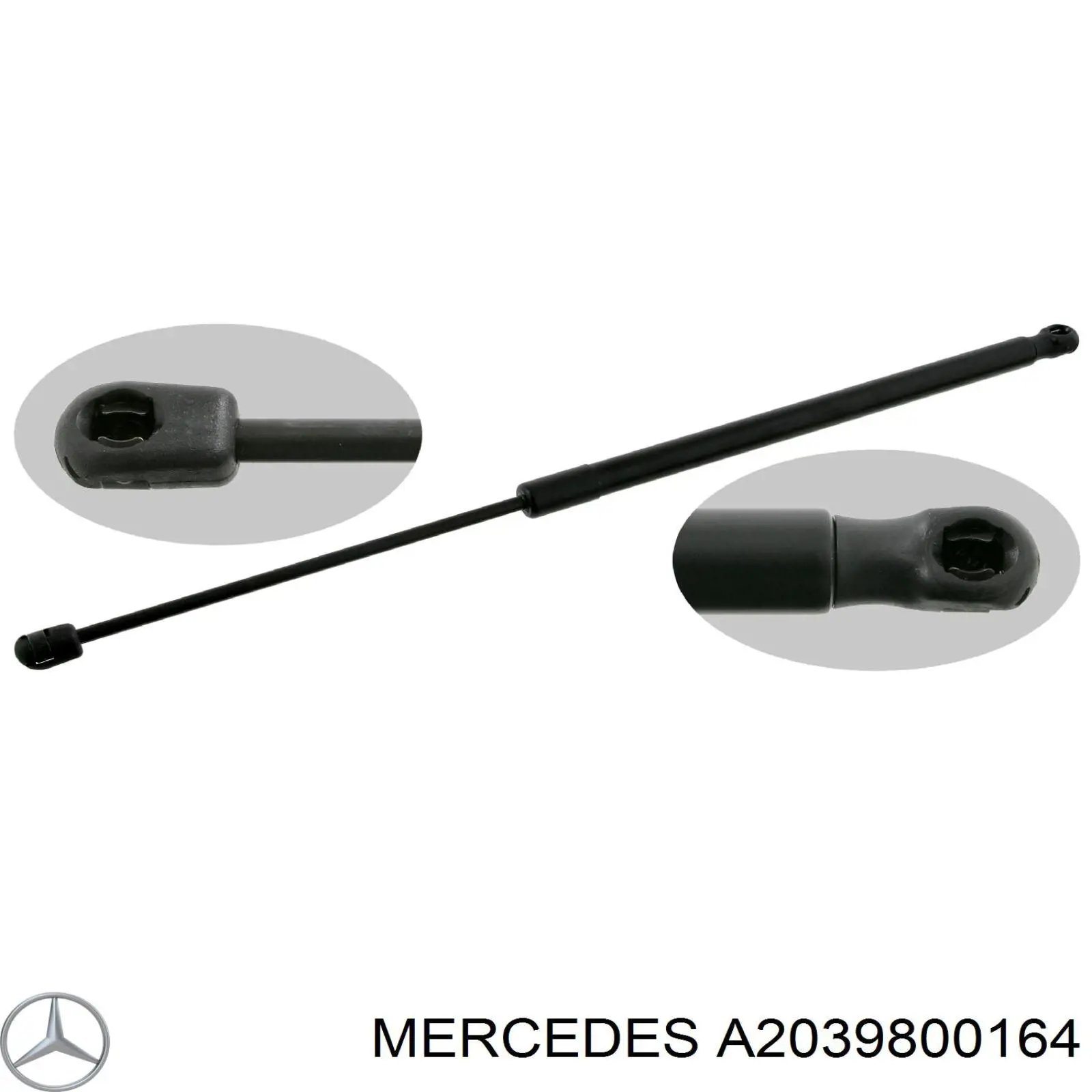 A2039800164 Mercedes Амортизатор крышки багажника