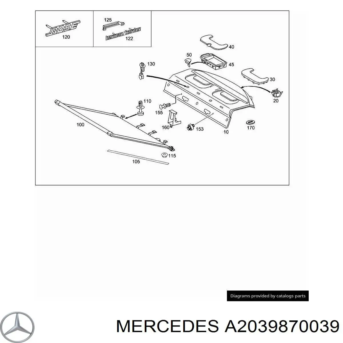  A2039870039 Mercedes