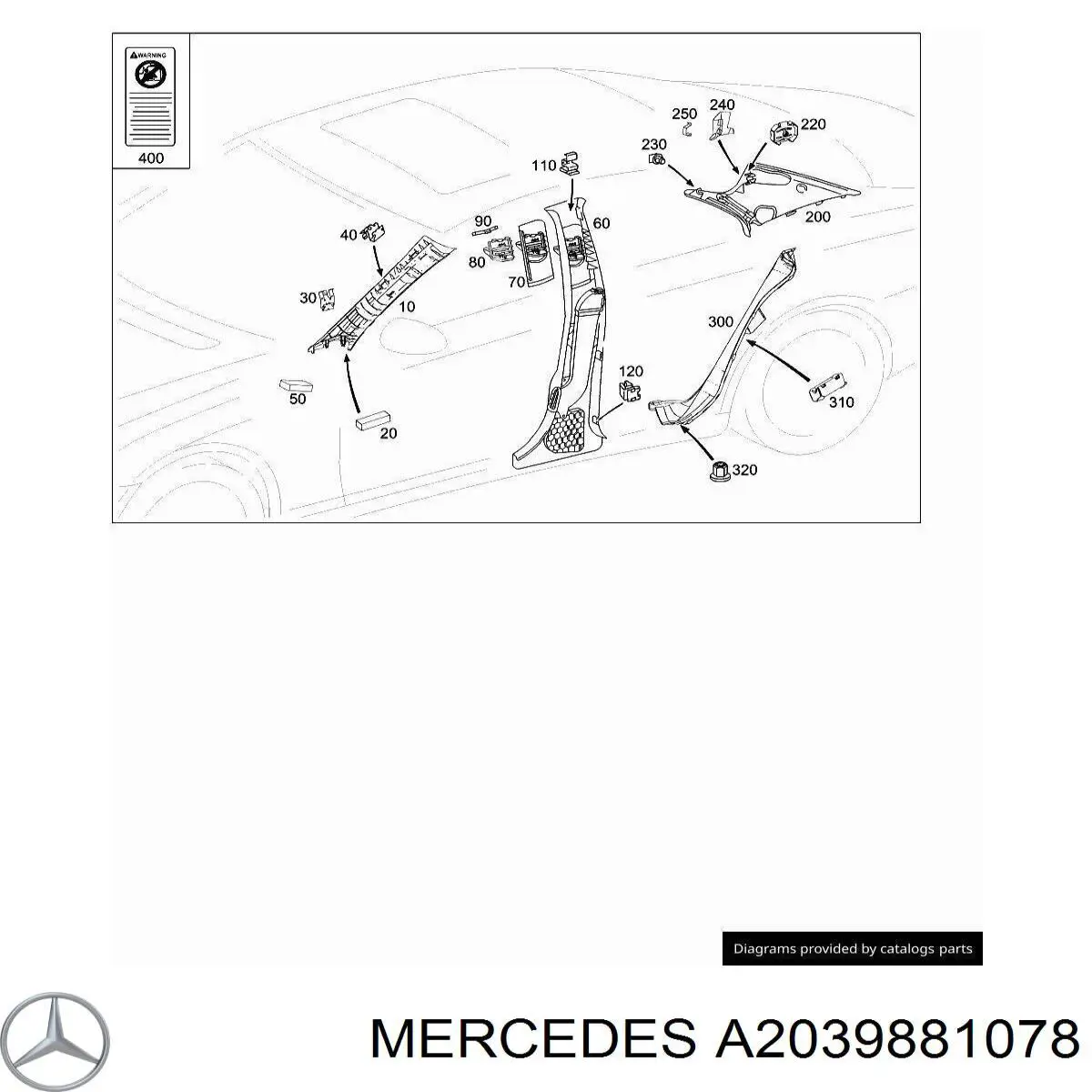 A2039881078 Mercedes 