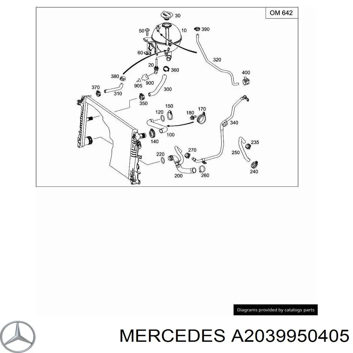 A2039950405 Mercedes 