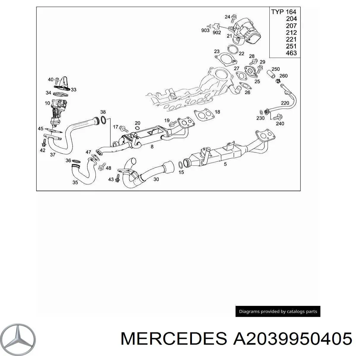 A2039950405 Mercedes