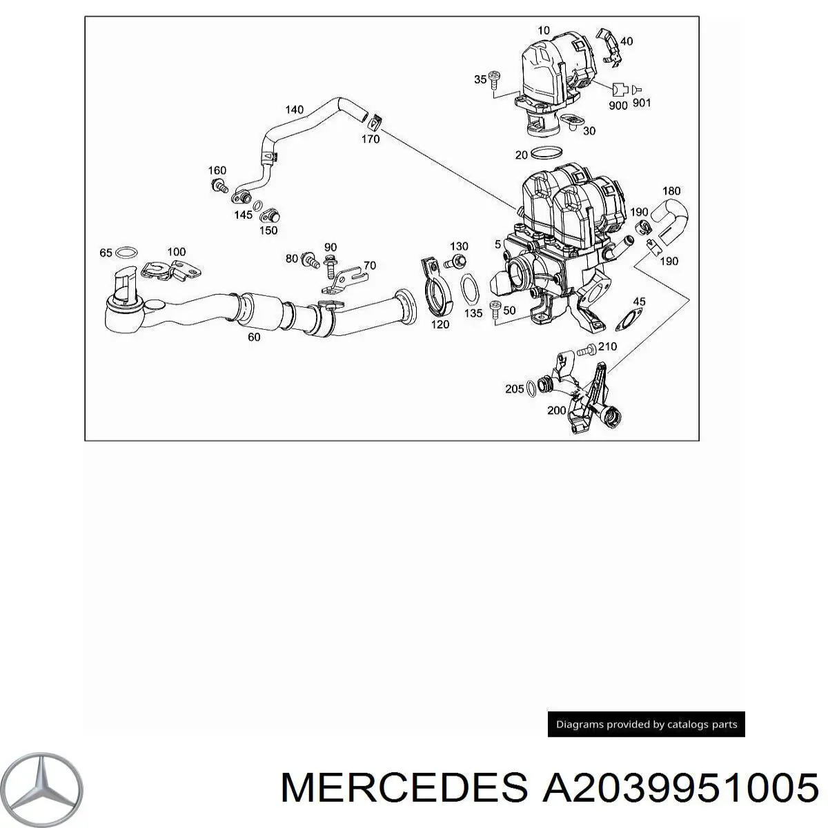 A2039951005 Mercedes 