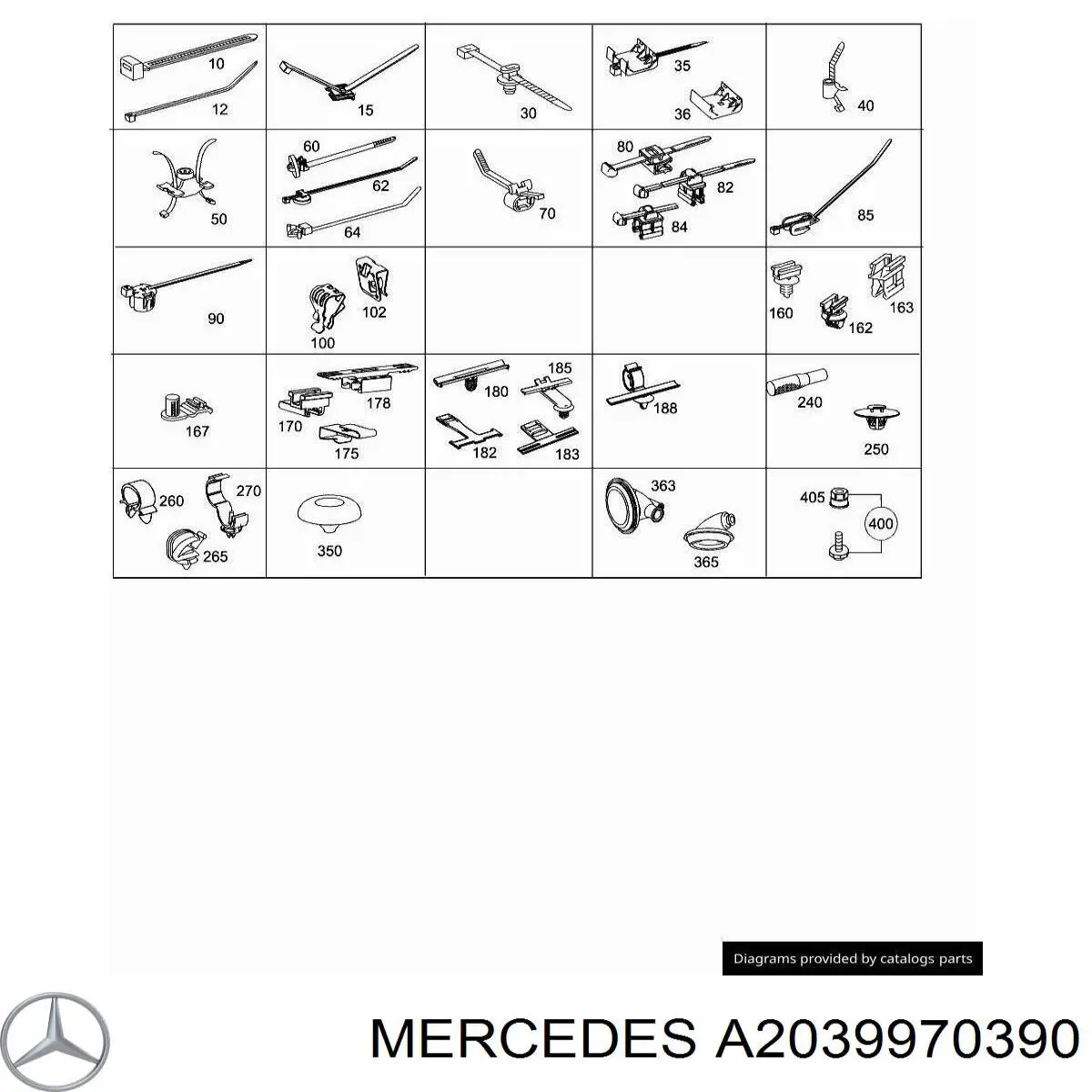 A2039970390 Mercedes 