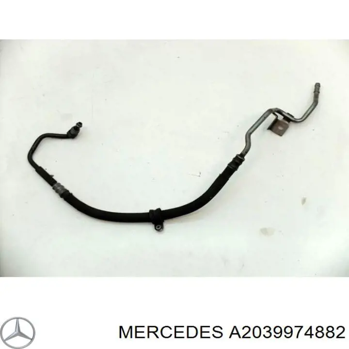 Шланг ГУР от рейки к радиатору A203997678264 Mercedes