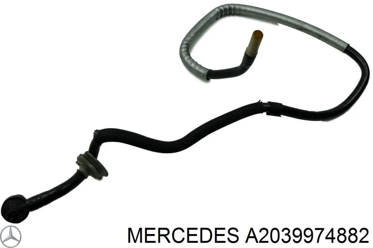 Шланг ГУР, низкого давления, от рейки/механизма к радиатору Mercedes A203997678264