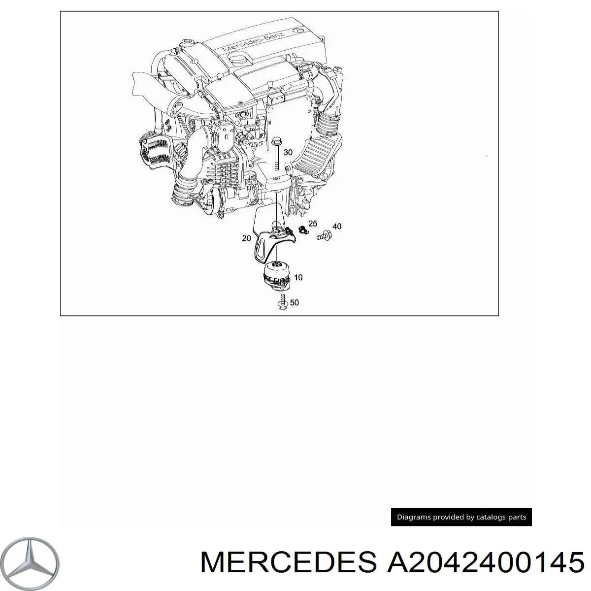 A2042400145 Mercedes 