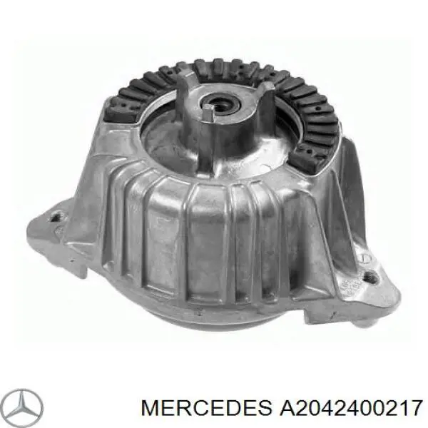 A2042400217 Mercedes coxim (suporte esquerdo de motor)