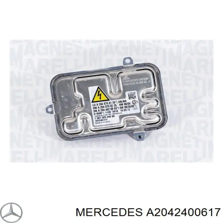 A2042400617 Mercedes Подушка (опора) двигателя, левая