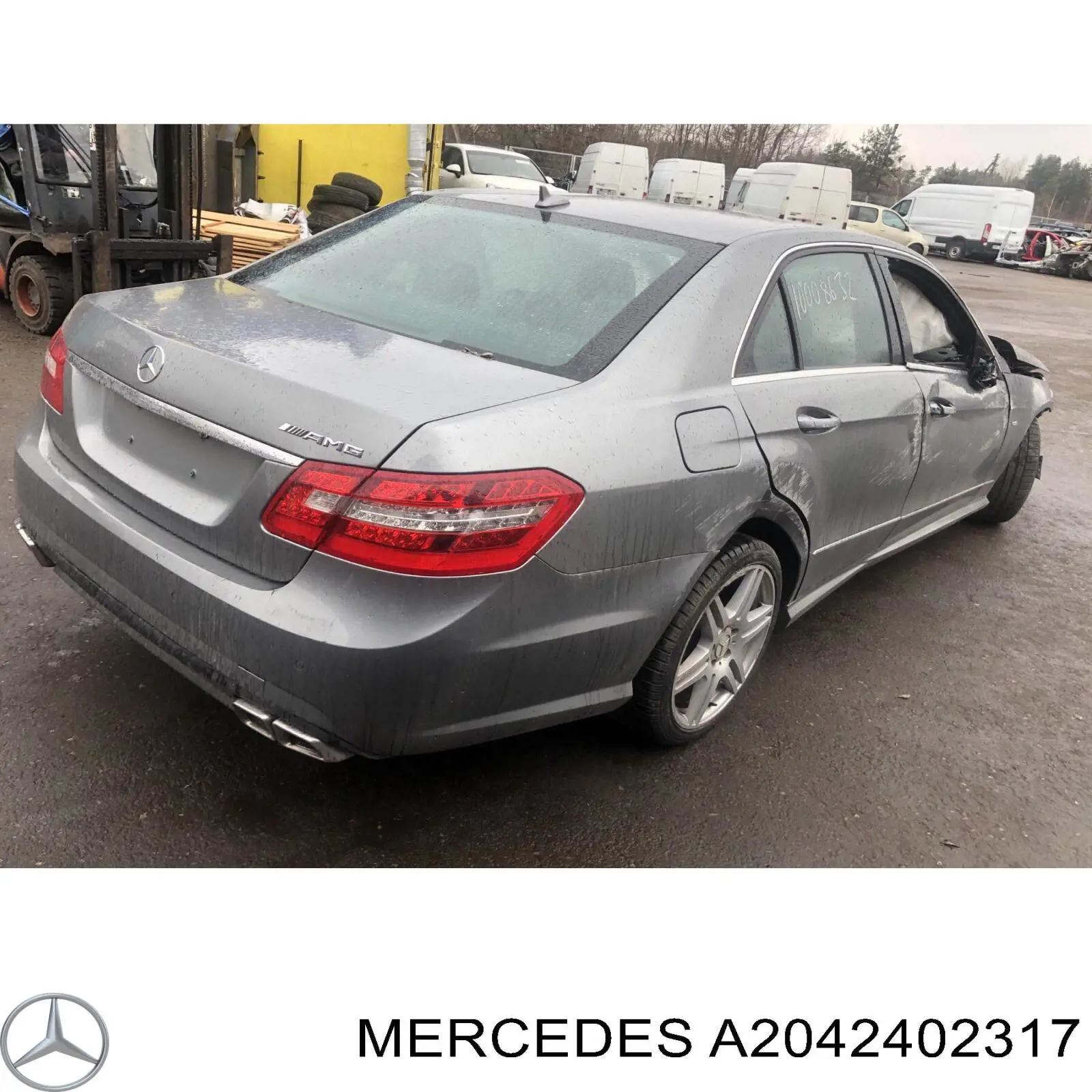 Левая/правая опора двигателя A2042402317 Mercedes