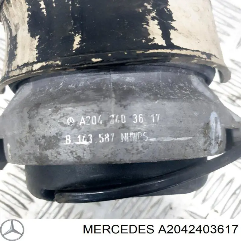 Гидроопора двигателя левая Mercedes A2042403617 цена, от 137.57 USD