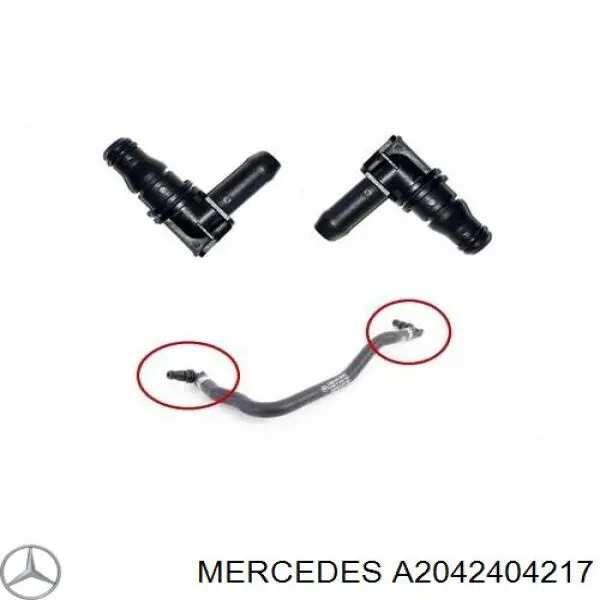 A2042404217 Mercedes Опора двигателя, левая/правая