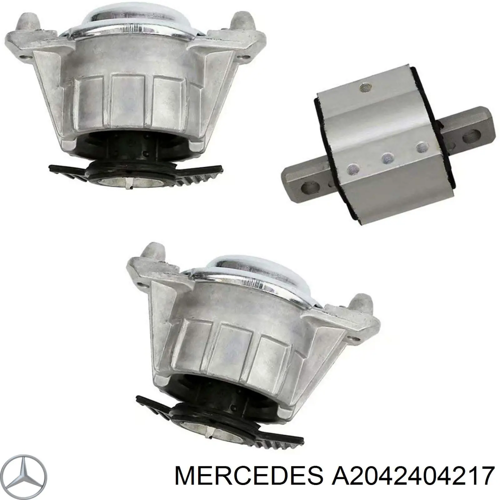 A2042404217 Mercedes coxim (suporte esquerdo/direito de motor)