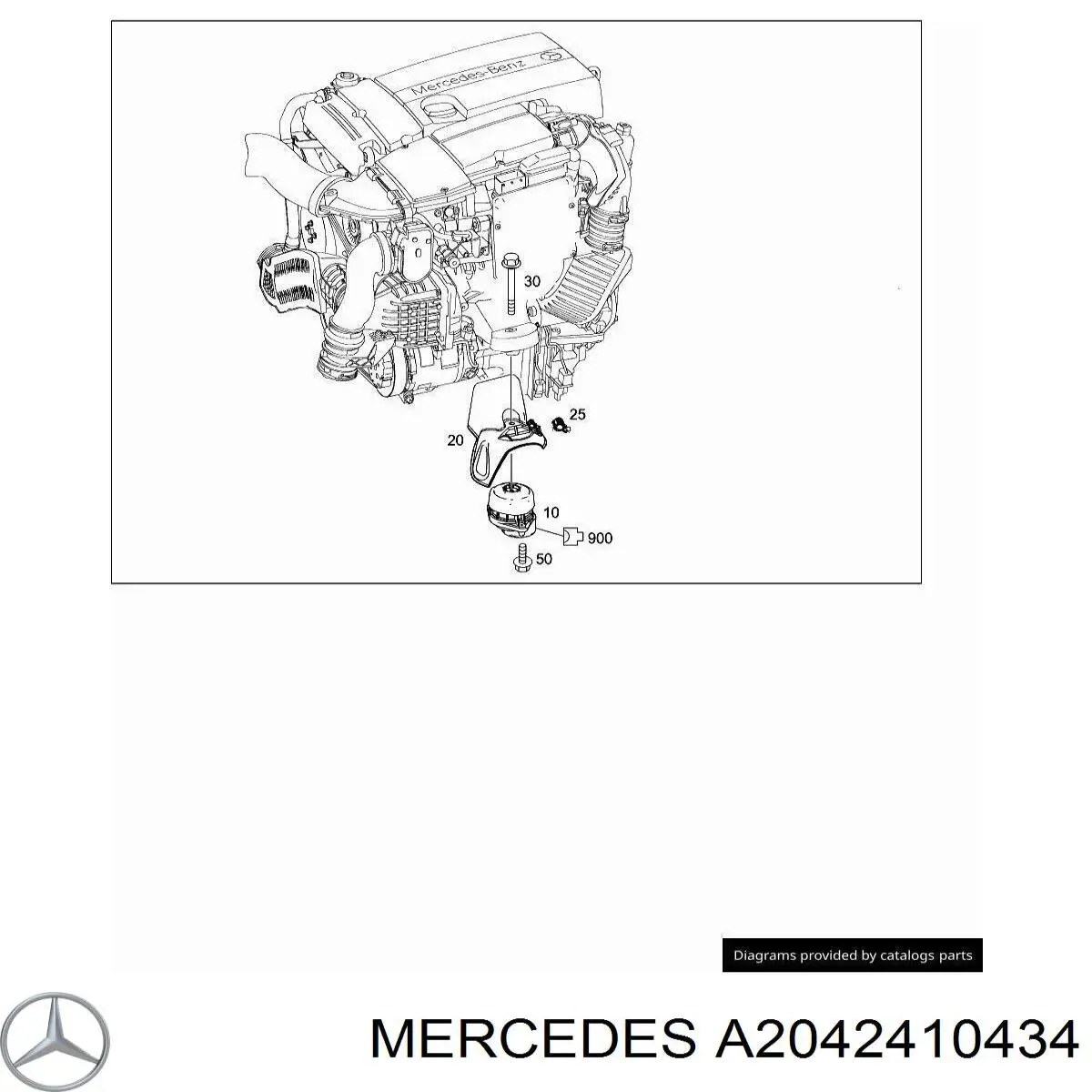 2042410434 Mercedes 