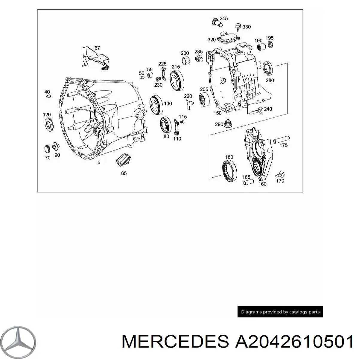 2042610501 Mercedes 