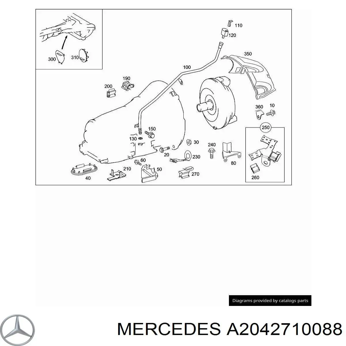 A2042710088 Mercedes 