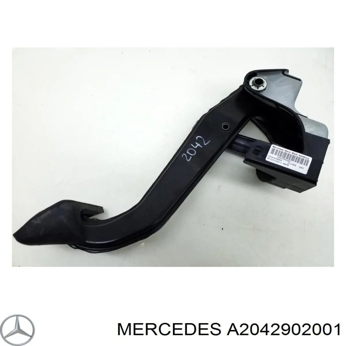 Педаль тормоза Mercedes A2042902001