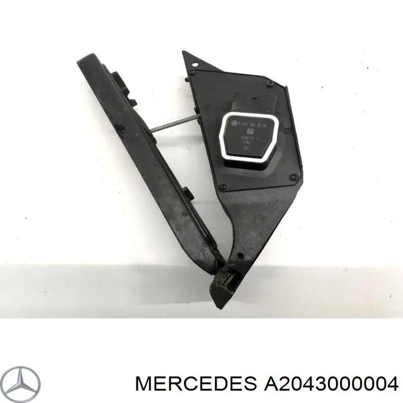 A2043000004 Mercedes pedal de gás (de acelerador)