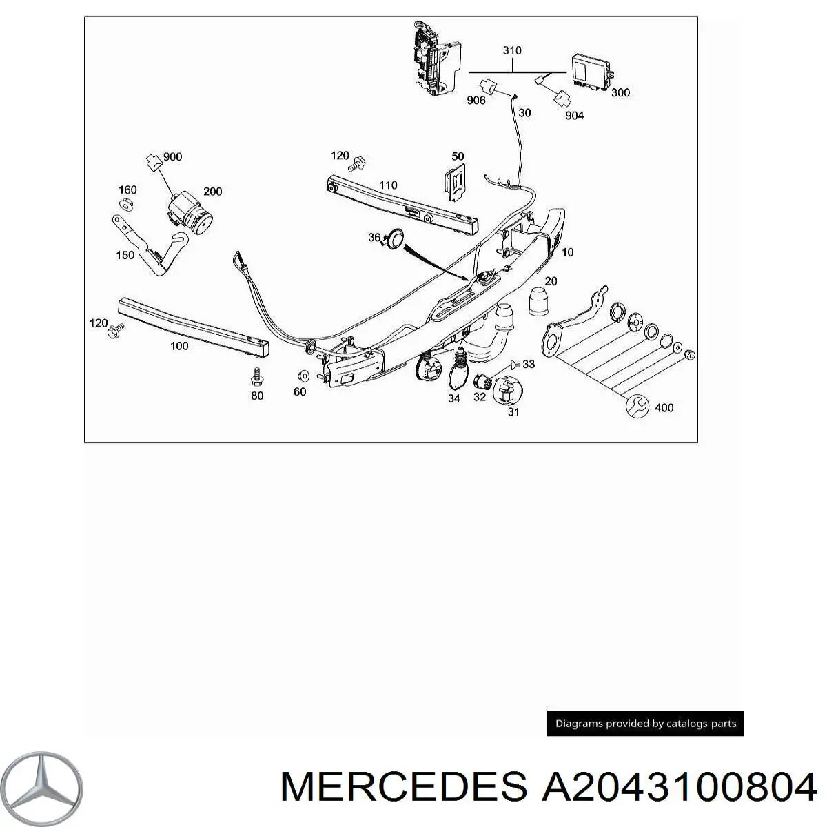 A2043100804 Mercedes 