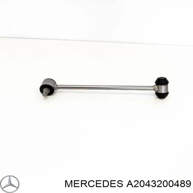 A2043200489 Mercedes montante direito de estabilizador traseiro