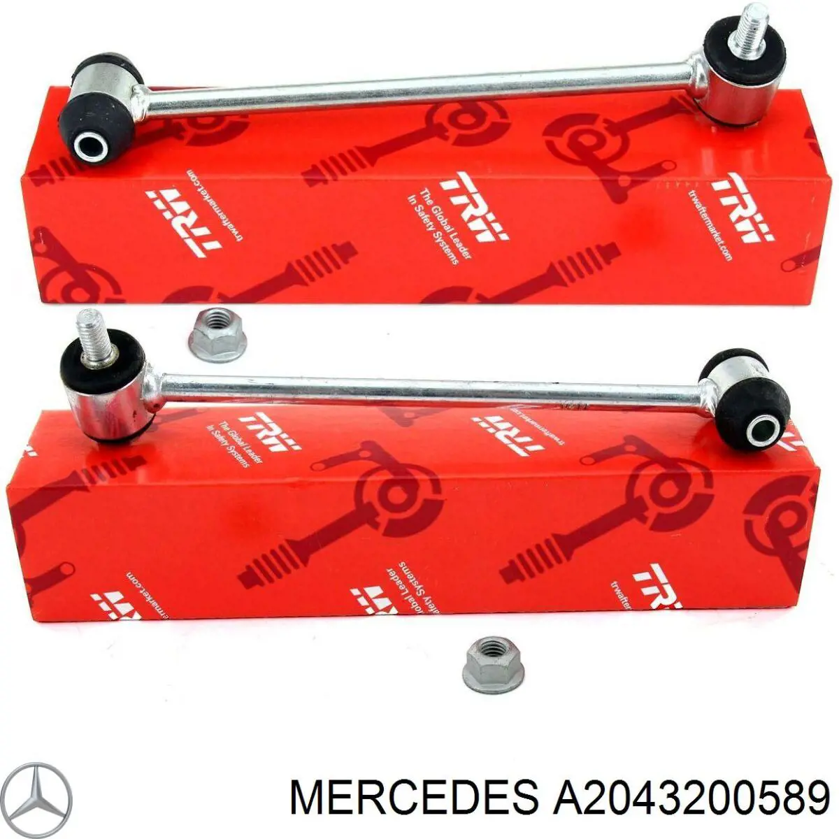 Стойка стабилизатора заднего левая Mercedes A2043200589