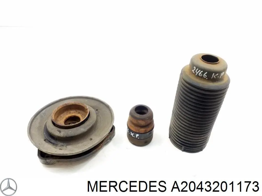 2043200573 Mercedes Подушка амортизатора переднего