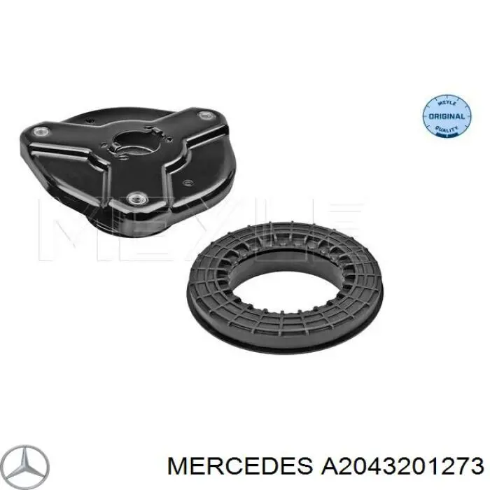 A2043201273 Mercedes suporte de amortecedor dianteiro