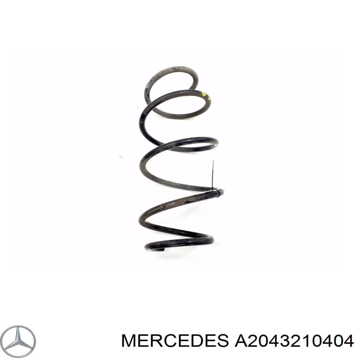 A2043210404 Mercedes пружина передняя