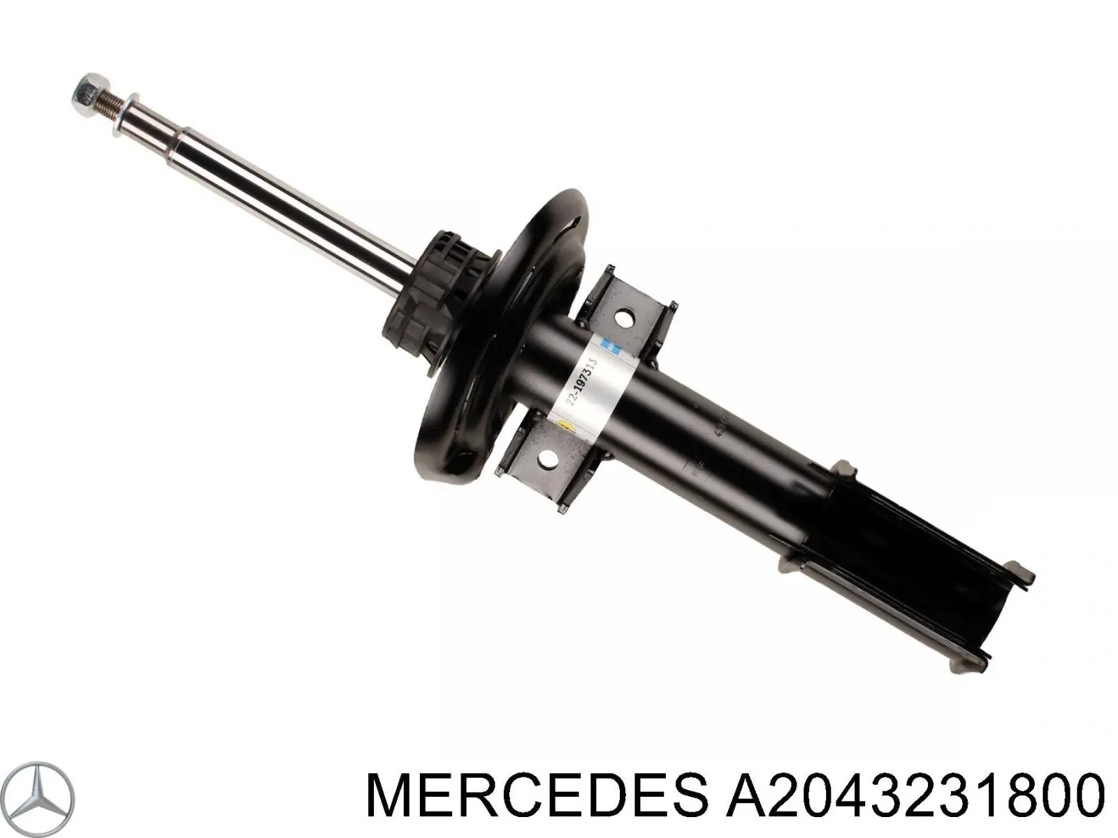 Амортизатор передний A204323180064 Mercedes