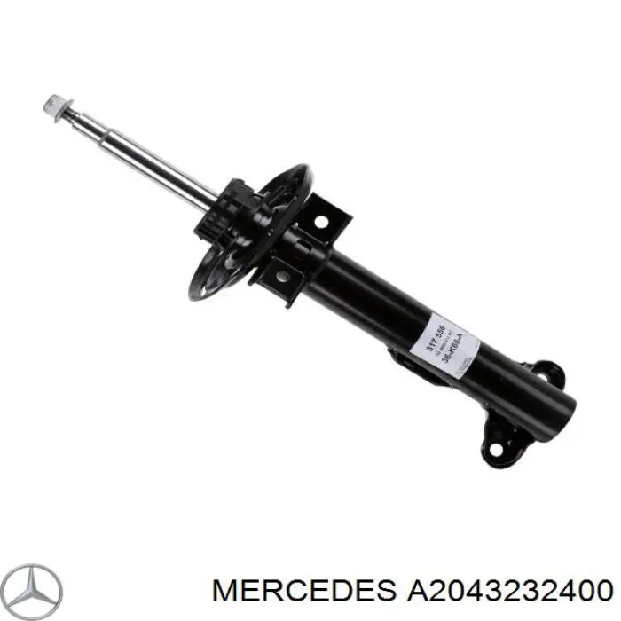 Стойка амортизатора передняя Mercedes A2043232400 цена, от 68.20 USD