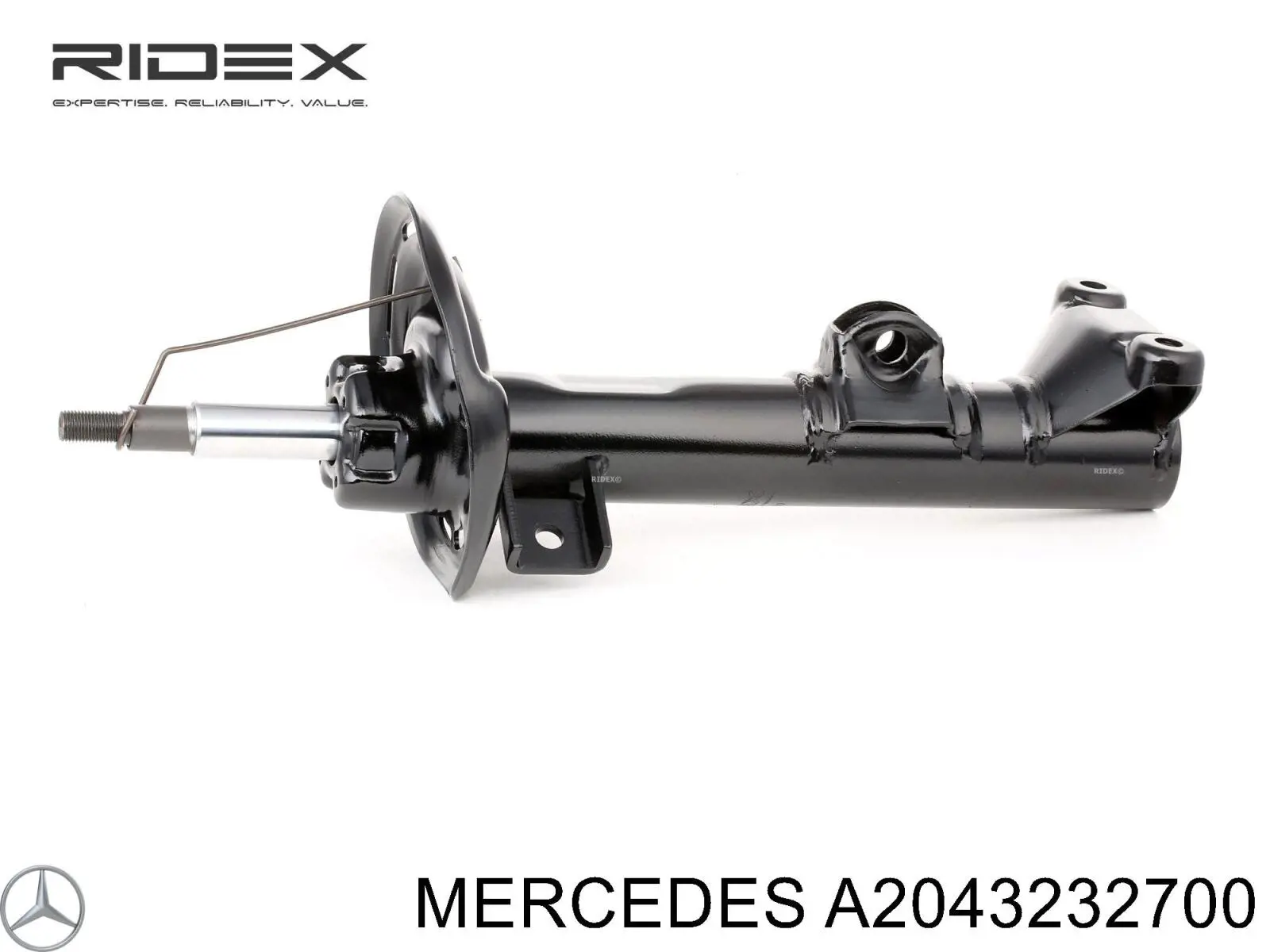 Амортизатор передний MERCEDES A2043232700
