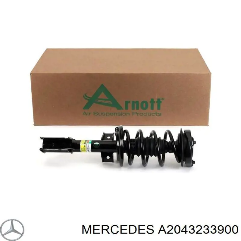 Амортизатор передний A2043233900 Mercedes