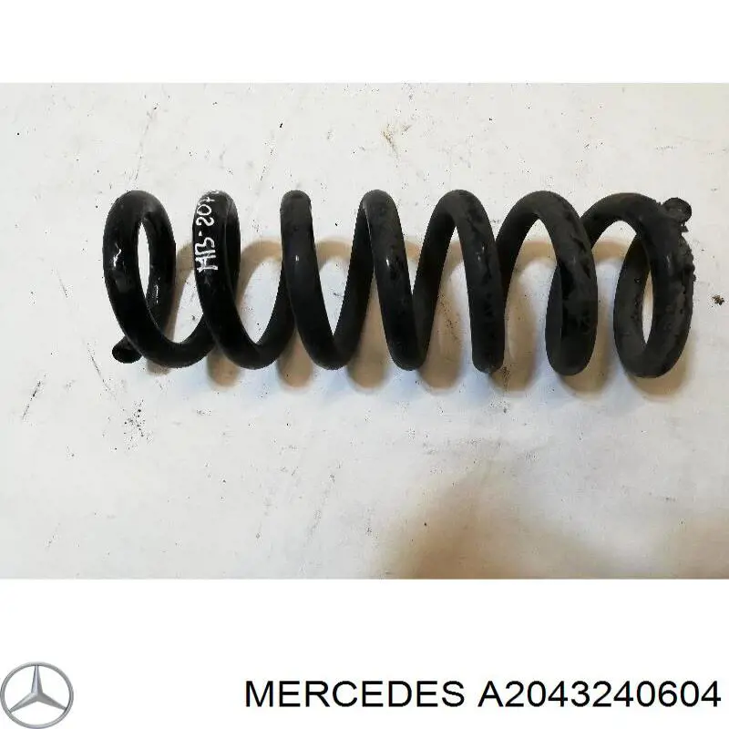 Задняя пружина A2043240604 Mercedes