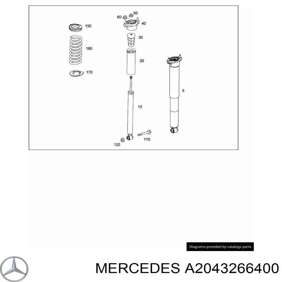Стойка амортизатора задняя Monroe C1509L цена, от 263.68 USD