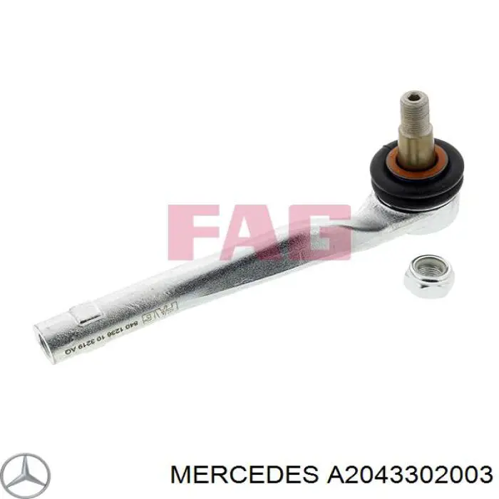 Купить A2043302003 Mercedes Наконечник рулевой тяги, внешний
