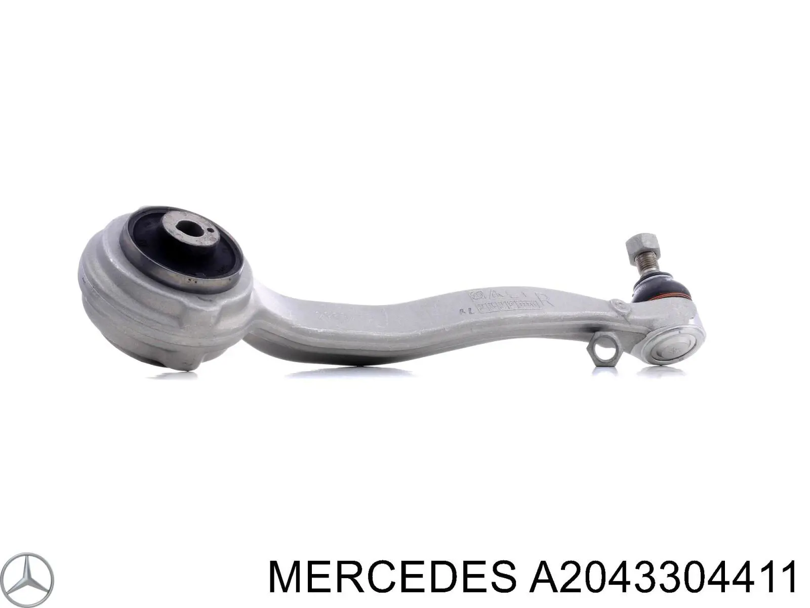 A2043304411 Mercedes braço oscilante superior direito de suspensão dianteira