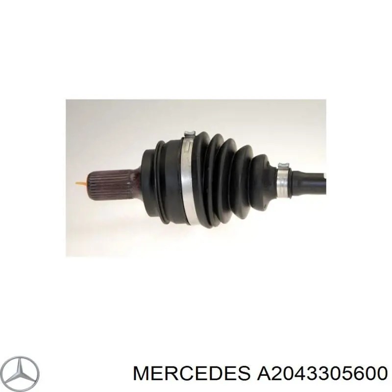 A2043305600 Mercedes semieixo (acionador dianteiro direito)