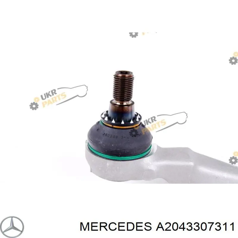A2043307311 Mercedes braço oscilante superior esquerdo de suspensão dianteira