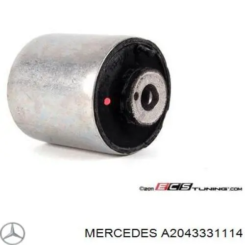 A2043331114 Mercedes bloco silencioso dianteiro do braço oscilante superior