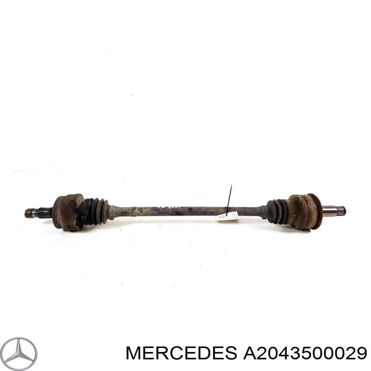 Тяга задней подвески продольная нижняя Mercedes A2043500029